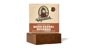 Wood Barrel Bourbon Bar Soap